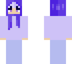 a hijabi wearing a purple hijab. (base used) yusradagoat