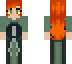girl in green i