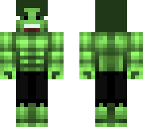 hulk with black pants