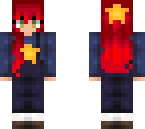 summer star night w/ overalls girl
