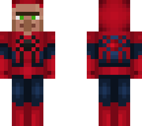 villager fan of spiderman