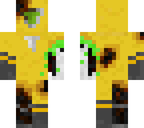 damaged hazmat suit