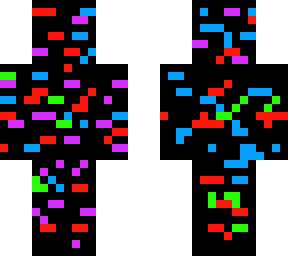 GLITCH SKIN MINECRAFT DOWNLOAD visual data 3