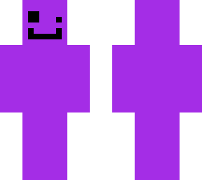 happy purple guy