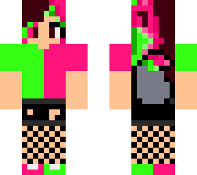 neon version of wolfie