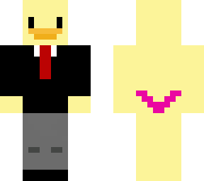 duck in a suit