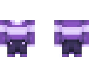 ob - purple top w/ stripe & shorts v2