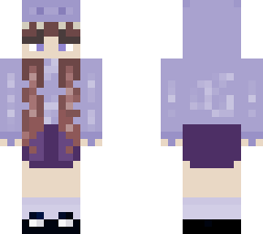 reupload purple skin dinosaur girl