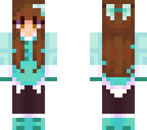 schoolgirl (brown hair)