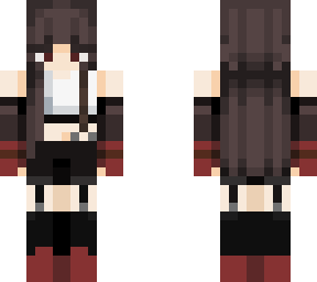 tifa lockhart Minecraft Skin