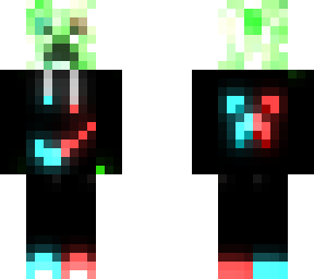creeper with hoodie