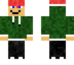 dark green sweater