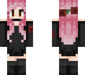 pink hair