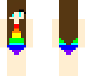 rainbow swimsuit (remake)