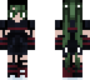 red and black cyber without hair