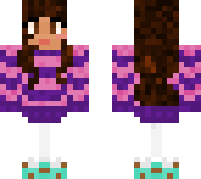 teddy fresh pink and purple girl 2.0