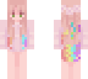 rainbow hair edit