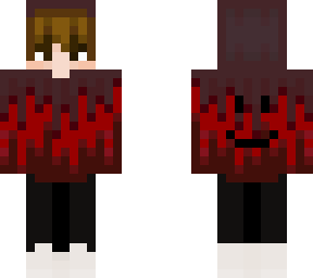 red theme e-boy skin
