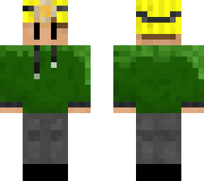 remake of miner and regular guy skin