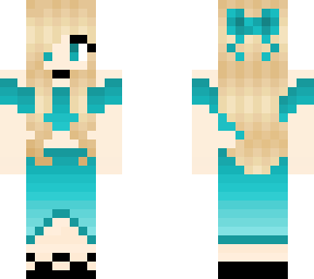 teal summer girl outfit