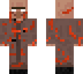 bloody herobrine villager