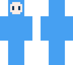 blue and pink fall guy
