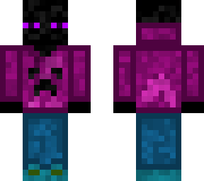variante morada enderman x creeper