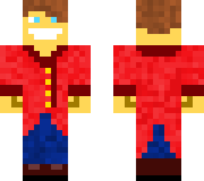 adventurer-brown hair, sky blue eyes