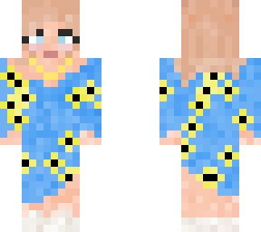 blonde girl in a flower dress
