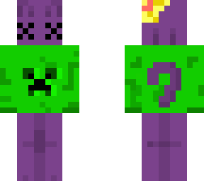 dead k1tty wearing a minecraft suit