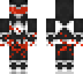 evil black power ranger | Minecraft Skin