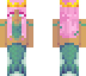 mermist w/ lashes w/ tail filled in