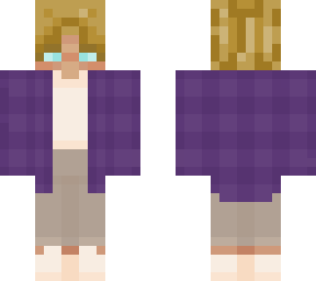 purple flannel