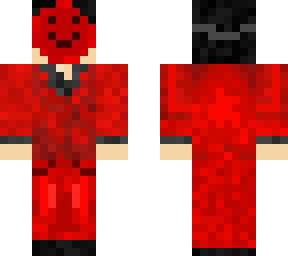 red suit masked man
