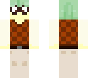 lemony boy w/ square sweater pattern