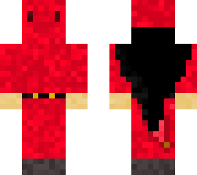 red wool guy