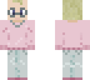sam pink sweater