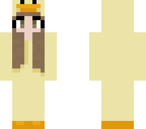 duck girl longer hair