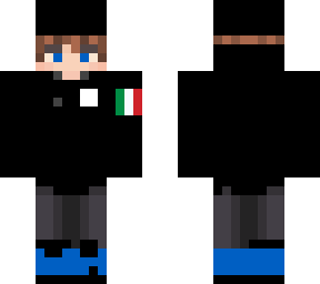 kj beanie lapis italy flag