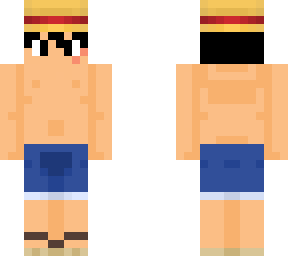 luffy pre timeskip (no shirt v2)