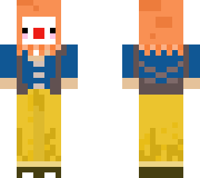 orange clown 1