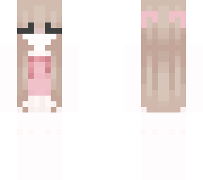 pink x white