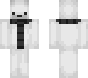 polar bear with scarf