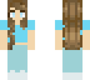 blue girl