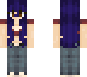 blue-hair girl