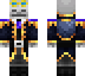 create mod skeleton king type blue