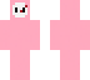 fall guys (pink) scarred face