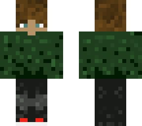 green shirt boy hair new