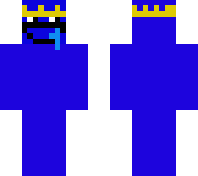 i made blue from rainbow friends!