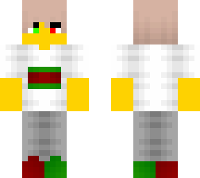 male - gucci shirt - red n green shoes